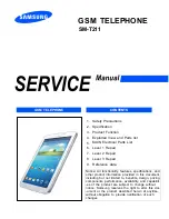 Samsung SM-T211 Service Manual preview