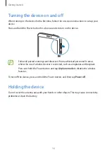 Preview for 16 page of Samsung SM-T239M User Manual