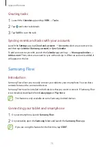 Preview for 75 page of Samsung SM-T380 User Manual