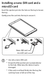 Preview for 4 page of Samsung SM-T387W Quick Start Manual