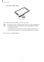 Preview for 12 page of Samsung SM-T705M User Manual