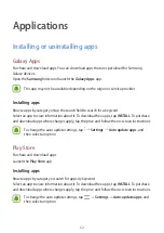 Preview for 62 page of Samsung SM-T825C User Manual