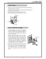 Preview for 5 page of Samsung Smart Door Lock SHS-3320 User Manual