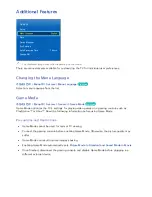 Preview for 118 page of Samsung smart tv 32 inch E-Manual