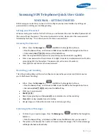 Preview for 3 page of Samsung SMT-i5343 Quick User Manual