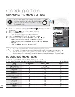 Preview for 58 page of Samsung SMX-C24UN SMX-C200BN User Manual