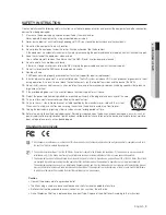 Preview for 3 page of Samsung SNC-4241BE User Manual