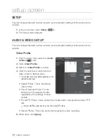 Preview for 70 page of Samsung SND-5080 User Manual