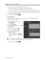 Preview for 112 page of Samsung SND-5084R User Manual