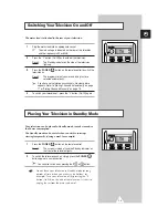 Preview for 13 page of Samsung SP-43L2HX Owner'S Instructions Manual