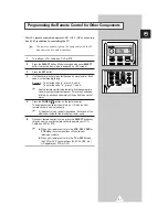 Preview for 61 page of Samsung SP-43L2HX Owner'S Instructions Manual