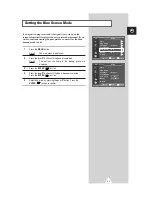 Preview for 31 page of Samsung SP-43T9HER Owner'S Instructions Manual