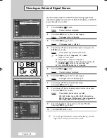 Preview for 50 page of Samsung SP-50L6HV Owner'S Instructions Manual