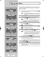 Preview for 14 page of Samsung SP-54T8HL Owner'S Instructions Manual