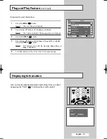 Preview for 15 page of Samsung SP-54T8HL Owner'S Instructions Manual