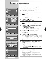 Preview for 20 page of Samsung SP-54T8HL Owner'S Instructions Manual