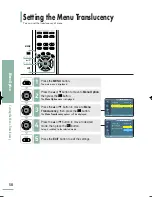 Preview for 58 page of Samsung SP-H800 - DLP Projector - HD 720p Owner'S Instructions Manual