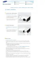 Preview for 37 page of Samsung SP-L300 (Spanish) Manual De Instrucciones