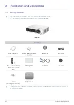 Preview for 11 page of Samsung SP-M205W Owner'S Instructions Manual