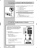 Preview for 8 page of Samsung SP42L6HX - 42" Rear Projection TV Owner'S Instructions Manual