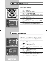 Preview for 14 page of Samsung SP42L6HX - 42" Rear Projection TV Owner'S Instructions Manual