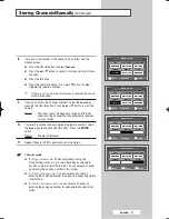 Preview for 17 page of Samsung SP42L6HX - 42" Rear Projection TV Owner'S Instructions Manual