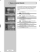 Preview for 18 page of Samsung SP42L6HX - 42" Rear Projection TV Owner'S Instructions Manual