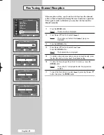 Preview for 22 page of Samsung SP42L6HX - 42" Rear Projection TV Owner'S Instructions Manual