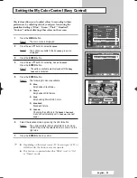 Preview for 29 page of Samsung SP42L6HX - 42" Rear Projection TV Owner'S Instructions Manual