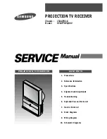 Preview for 1 page of Samsung SP43T7HPS Service Manual