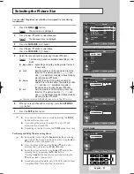 Preview for 29 page of Samsung SP50L6HD Owner'S Instructions Manual