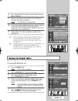 Preview for 57 page of Samsung SP50L6HD Owner'S Instructions Manual