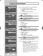 Preview for 62 page of Samsung SP50L6HD Owner'S Instructions Manual