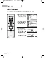 Preview for 30 page of Samsung SP50L6HN Owner'S Instructions Manual