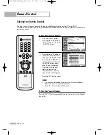 Preview for 42 page of Samsung SP50L6HN Owner'S Instructions Manual