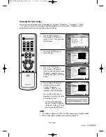 Preview for 49 page of Samsung SP50L6HN Owner'S Instructions Manual