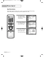 Preview for 52 page of Samsung SP50L6HN Owner'S Instructions Manual