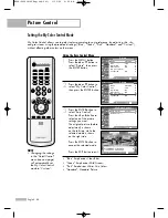 Preview for 54 page of Samsung SP50L6HN Owner'S Instructions Manual