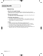 Preview for 92 page of Samsung SP50L6HN Owner'S Instructions Manual