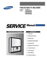 Samsung SP53J5HFX/RAD Service Manual preview