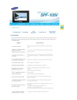 Preview for 33 page of Samsung SPF-105V User Manual