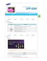Preview for 15 page of Samsung SPF-83M User Manual