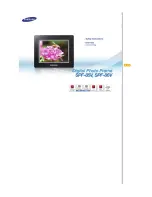 Samsung SPF-86V User Manual preview