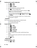 Preview for 52 page of Samsung SPH-m230 User Manual