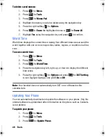 Preview for 56 page of Samsung SPH-m230 User Manual