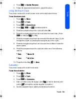 Preview for 57 page of Samsung SPH-m230 User Manual