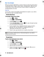 Preview for 82 page of Samsung SPH-m230 User Manual