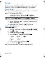 Preview for 86 page of Samsung SPH-m230 User Manual