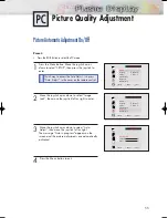 Preview for 55 page of Samsung SPL4225D Owner'S Instructions Manual