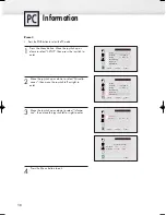 Preview for 58 page of Samsung SPL4225D Owner'S Instructions Manual